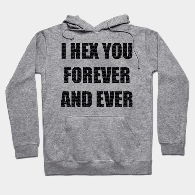 I Hex You Forever and Ever / Magical Feminists Hoodie by nathalieaynie